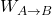 W_{A\to B}