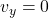 v_y=0